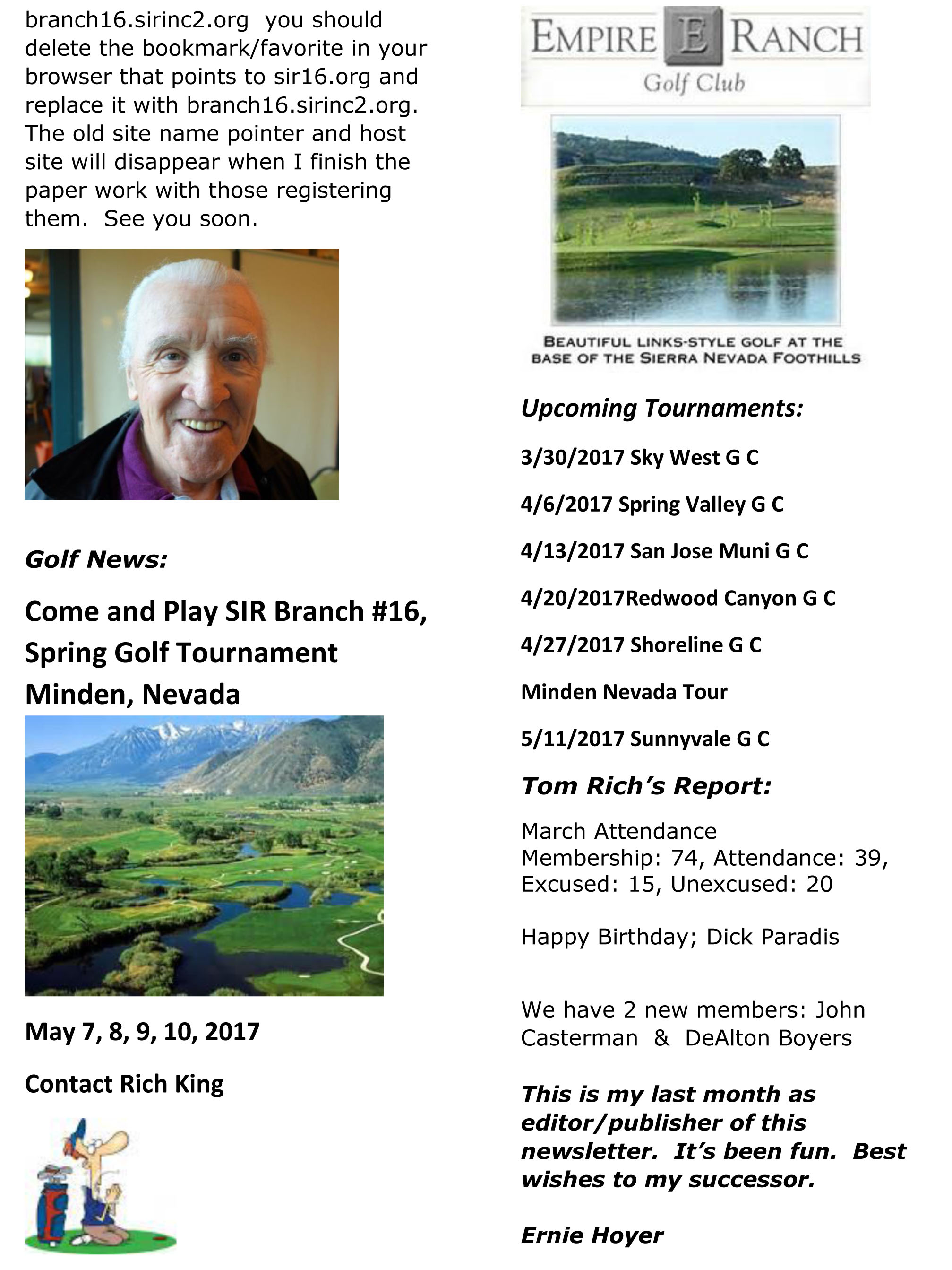 News Letter Page
